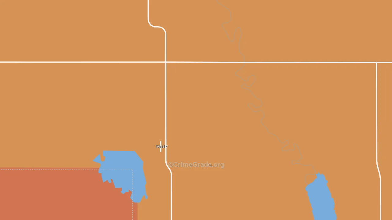 58787, ND Map of Theft Rates