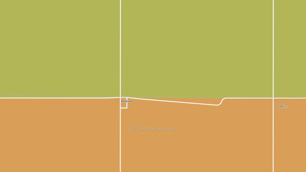 58795, ND Map of Theft Rates