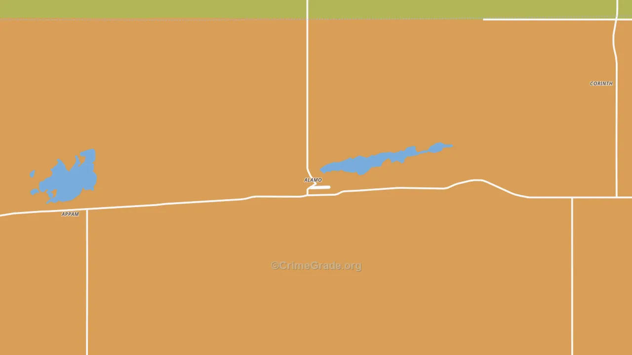 58830, ND Map of Theft Rates