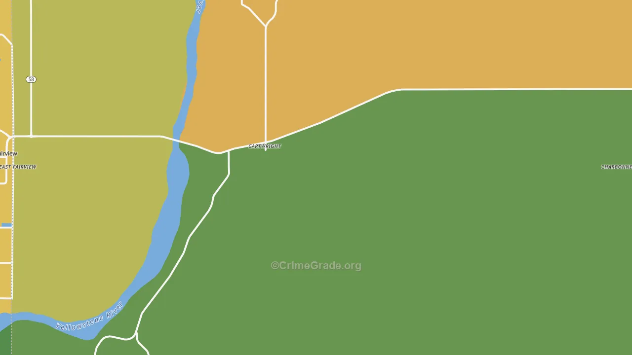 58838, ND Map of Theft Rates