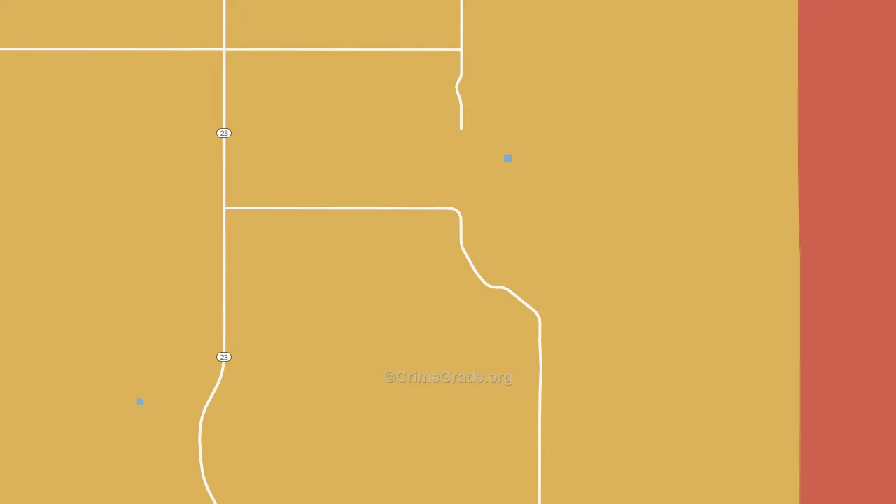 58847, ND Map of Theft Rates