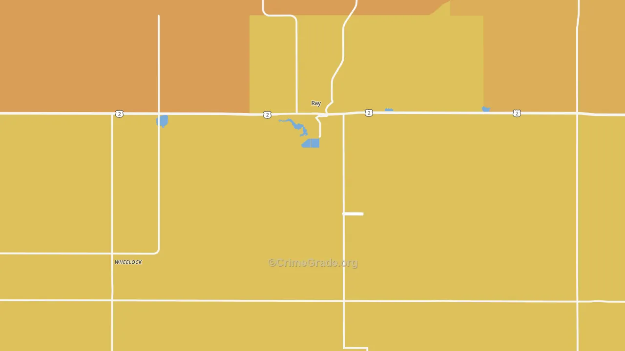 58849, ND Map of Theft Rates