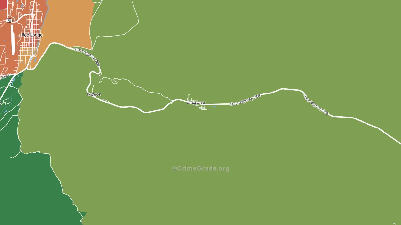 59007, MT Map of Theft Rates