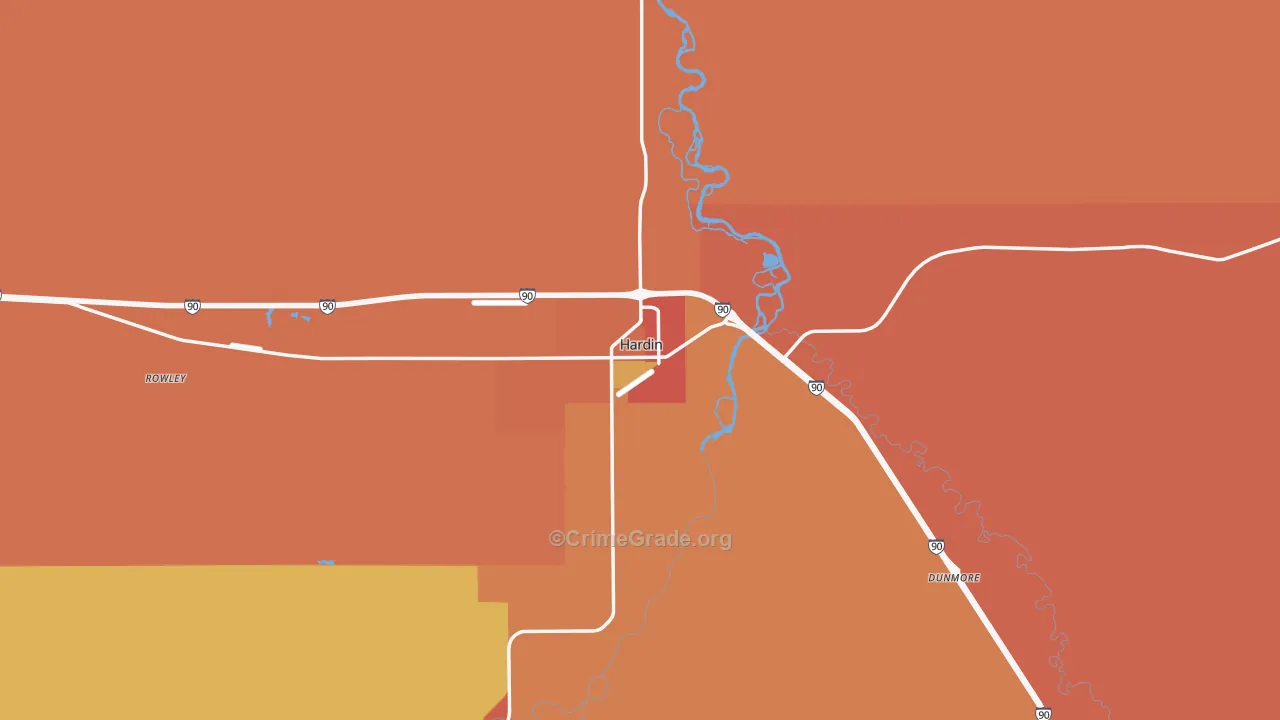 59034, MT Map of Theft Rates