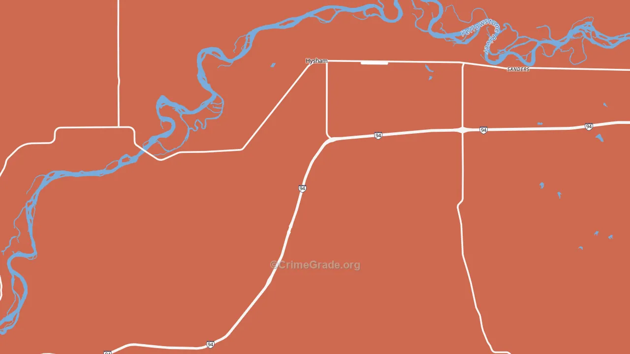 59038, MT Map of Theft Rates