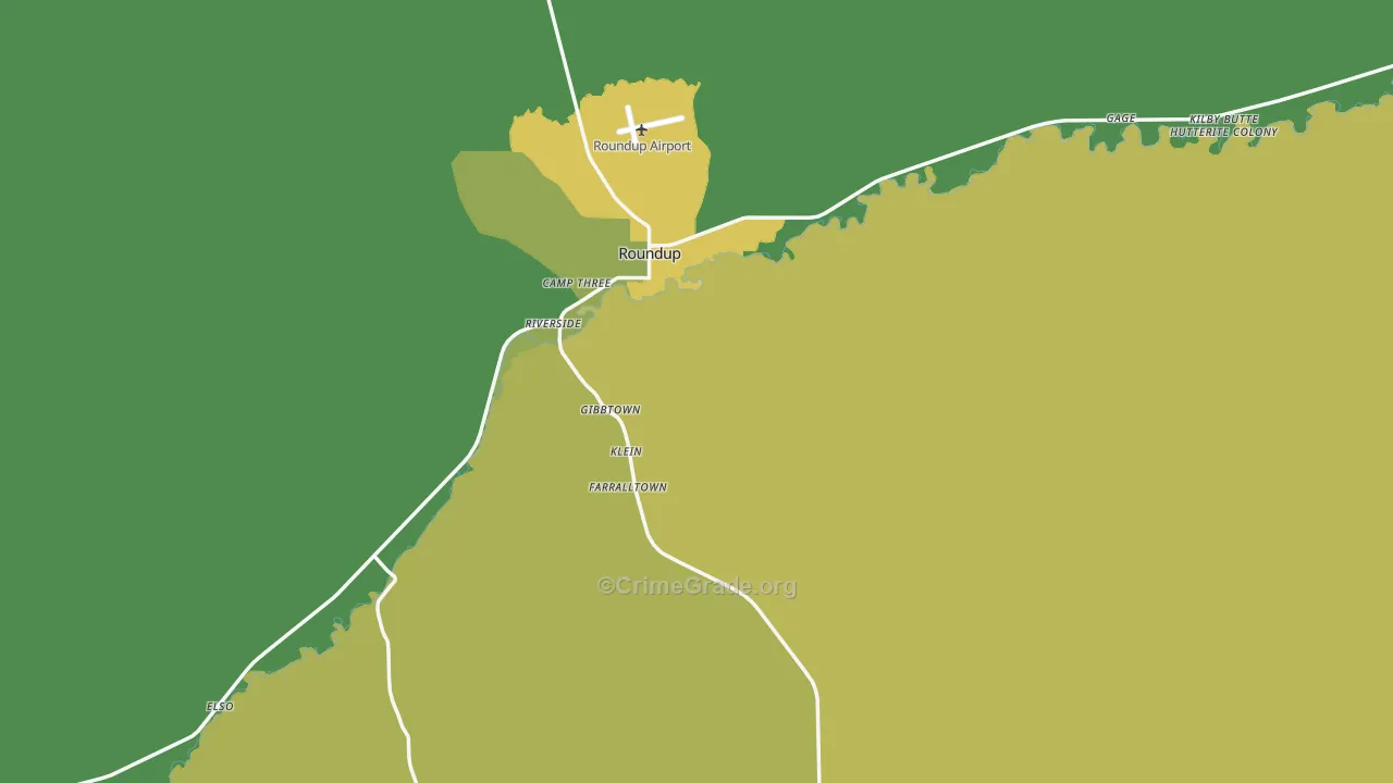 59072, MT Map of Theft Rates