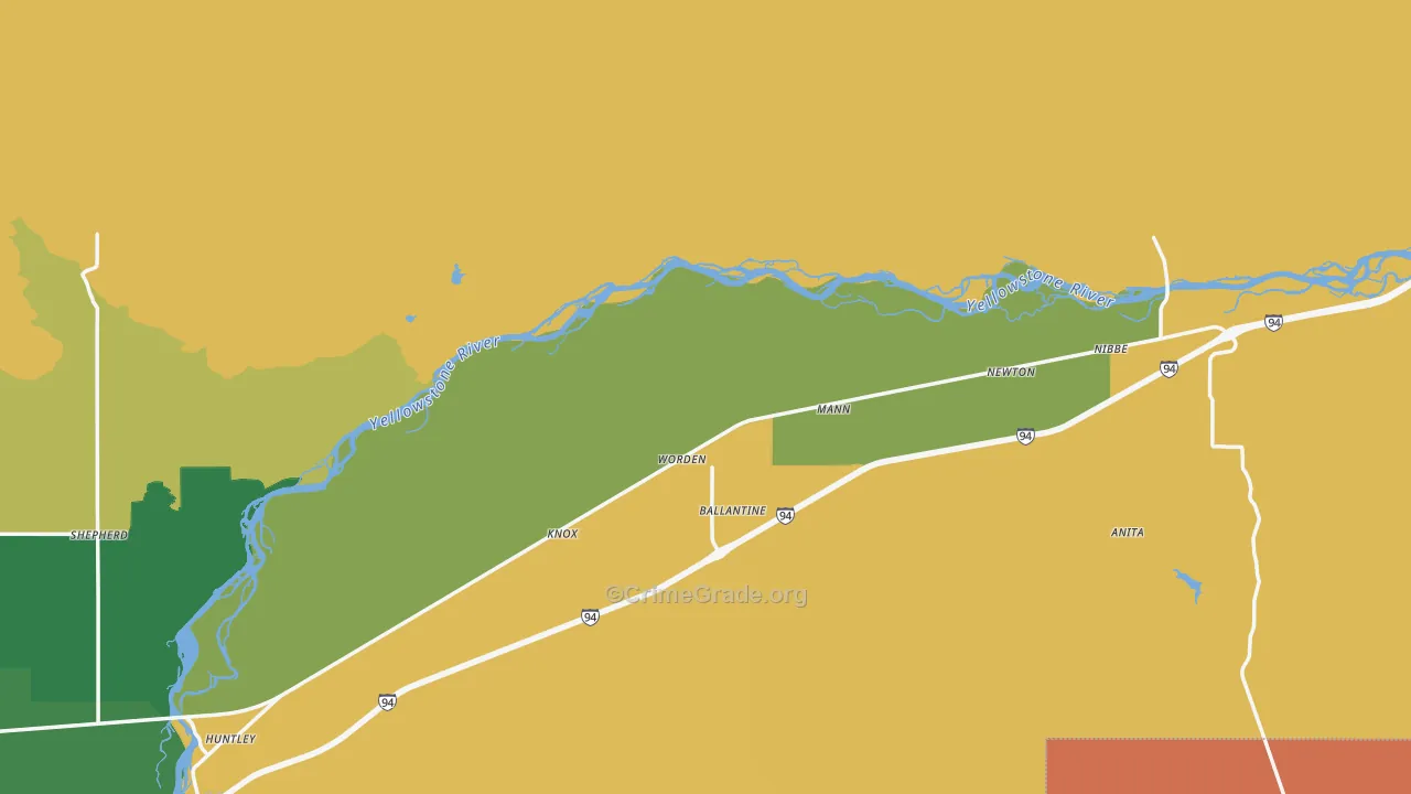 59088, MT Map of Theft Rates