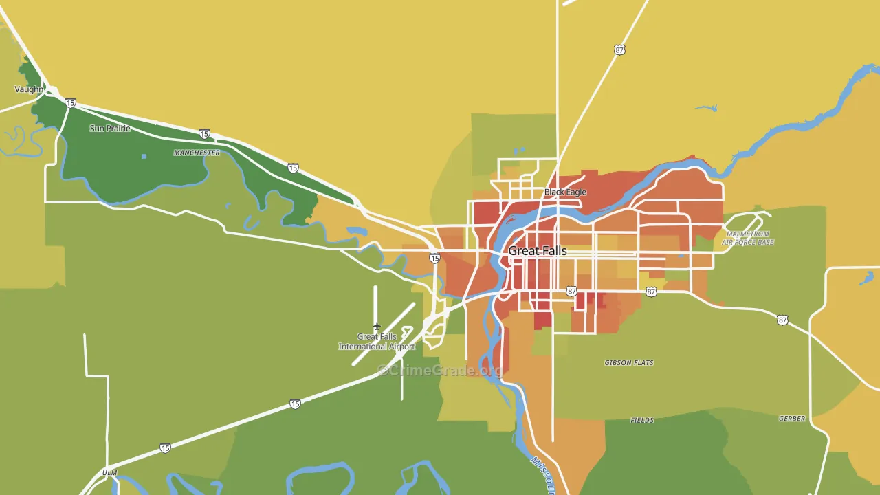 59404, MT Map of Theft Rates