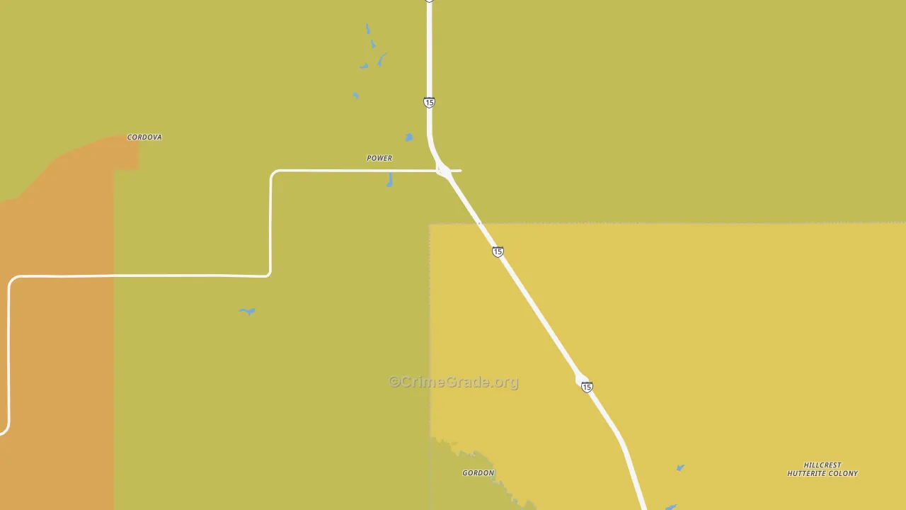 59468, MT Map of Theft Rates