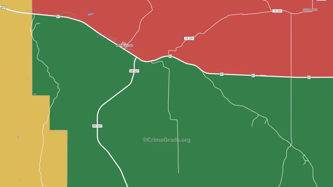 59469, MT Map of Theft Rates