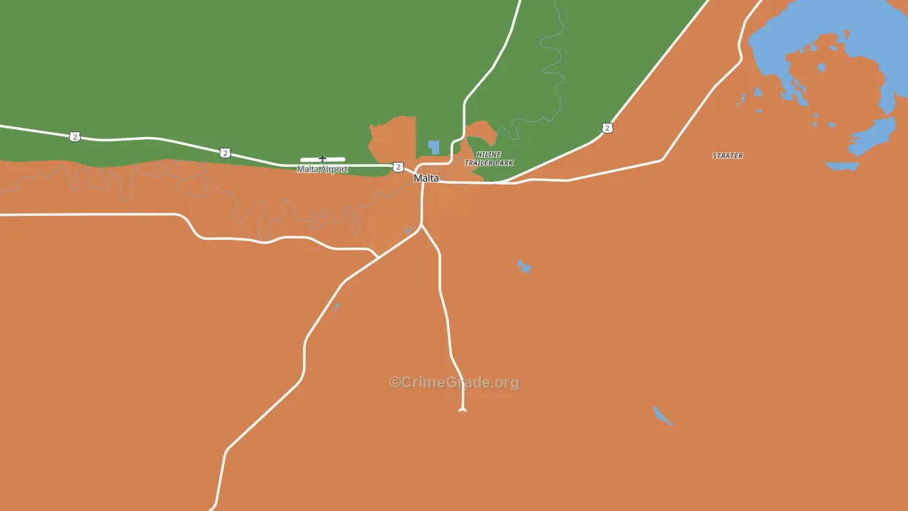 59538, MT Map of Theft Rates