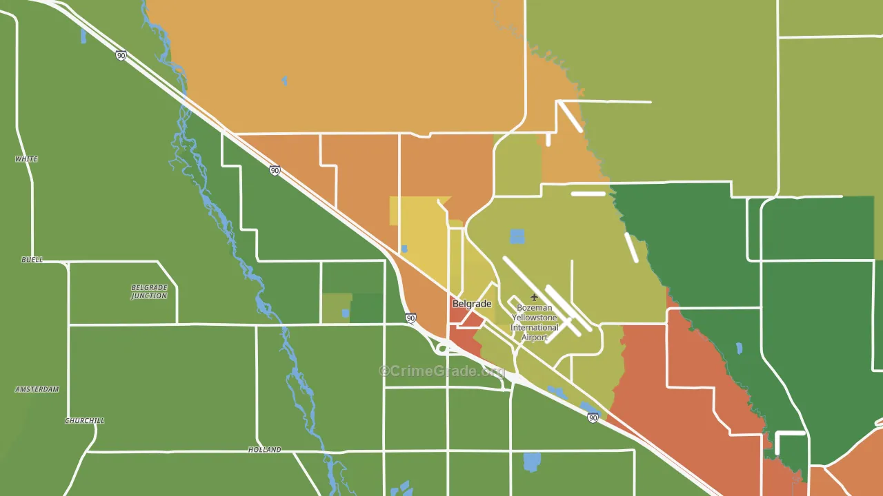 59714, MT Map of Theft Rates
