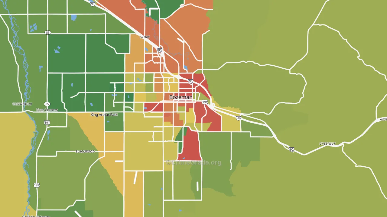 59715, MT Map of Theft Rates
