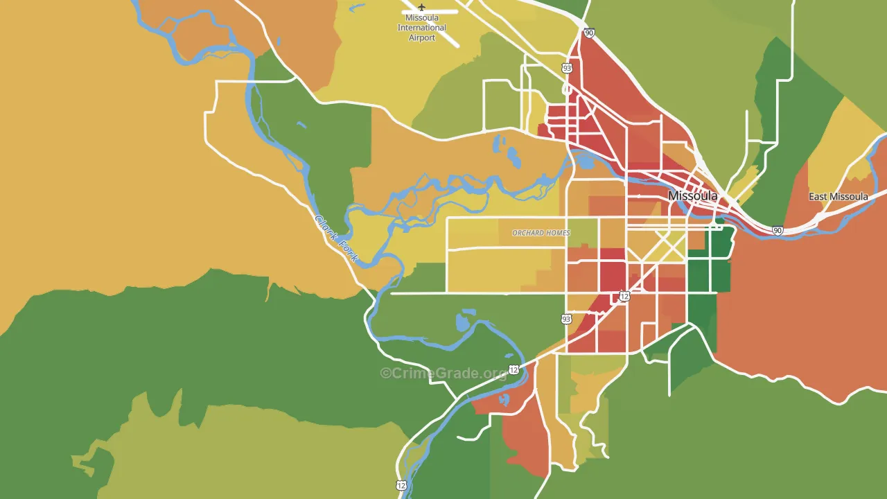 59804, MT Map of Theft Rates