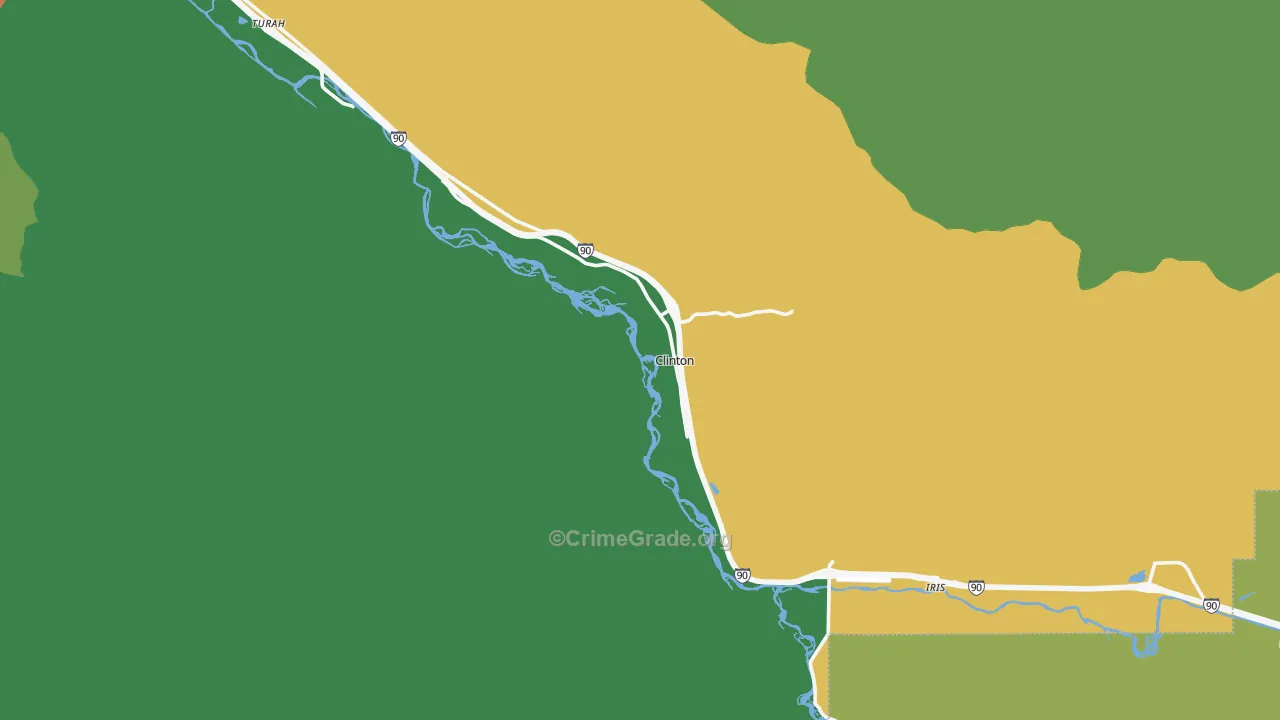 59825, MT Map of Theft Rates