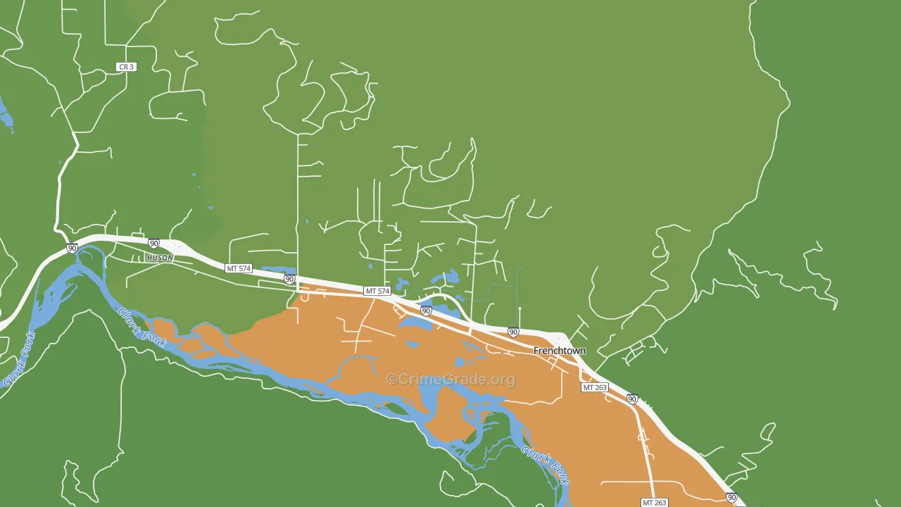59834, MT Map of Theft Rates