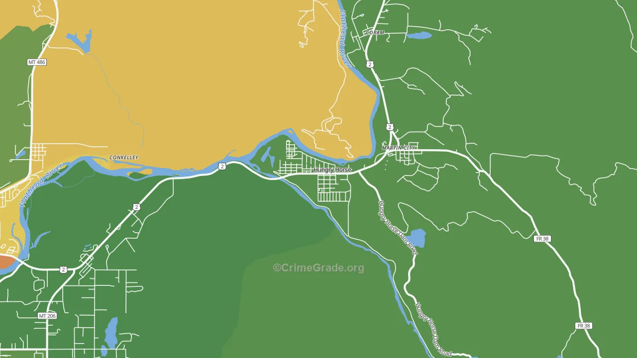 59919, MT Map of Theft Rates