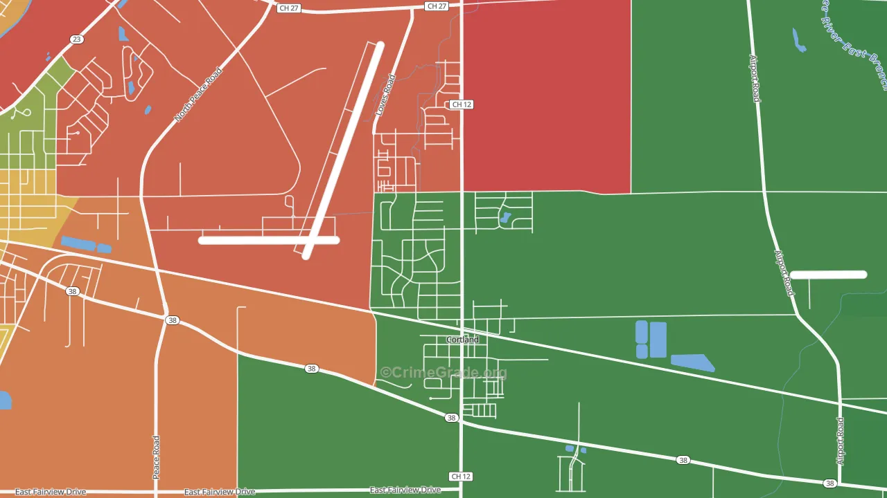 60112, IL Map of Theft Rates