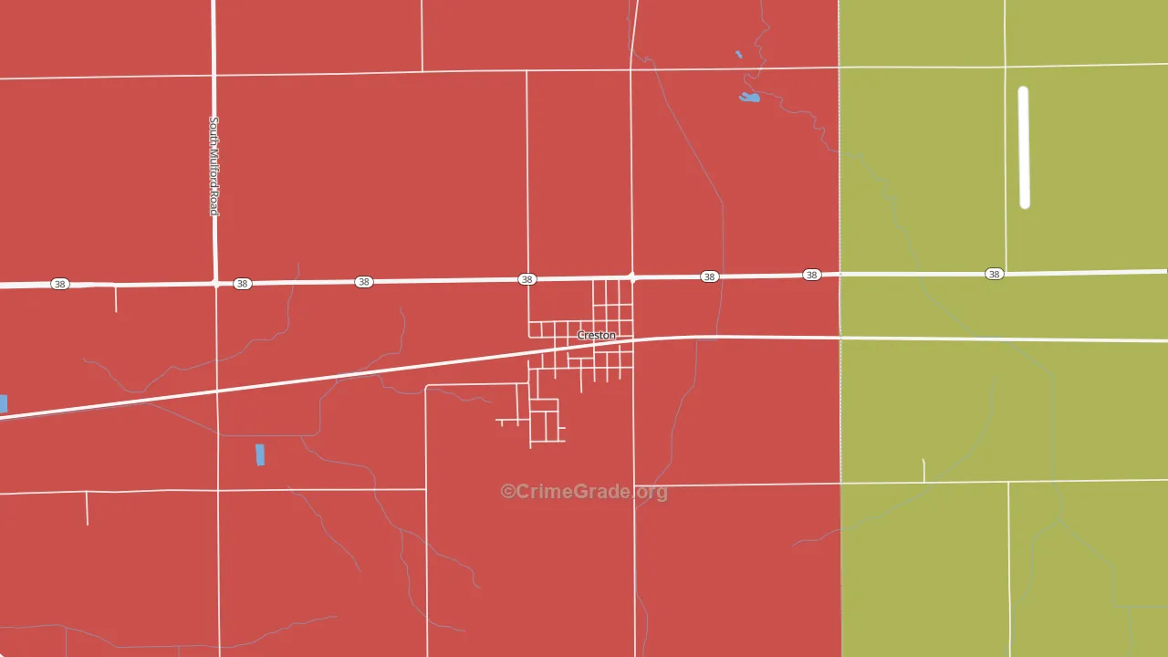 60113, IL Map of Theft Rates