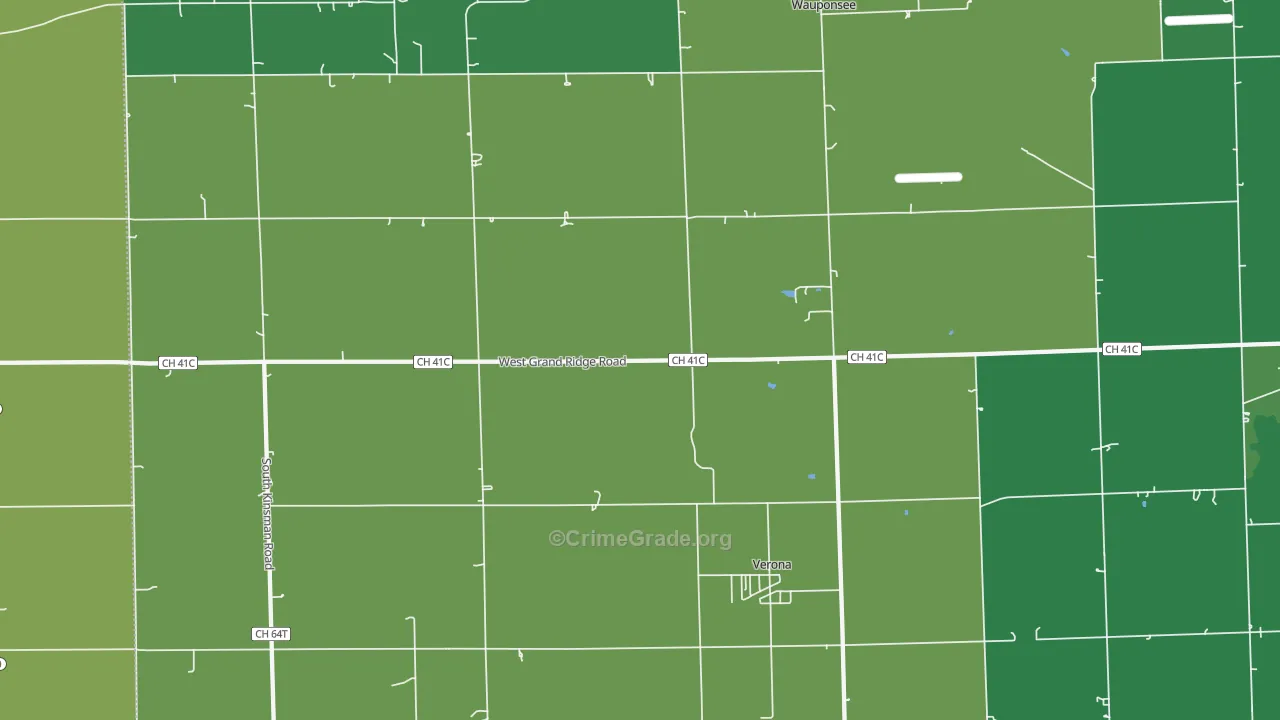 60479, IL Map of Theft Rates