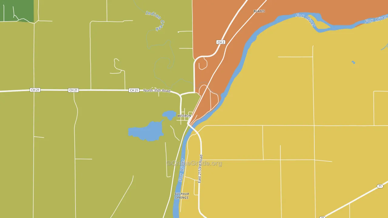 60557, IL Map of Theft Rates
