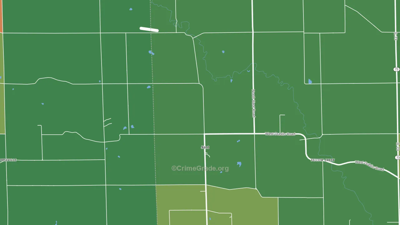 61044, IL Map of Theft Rates