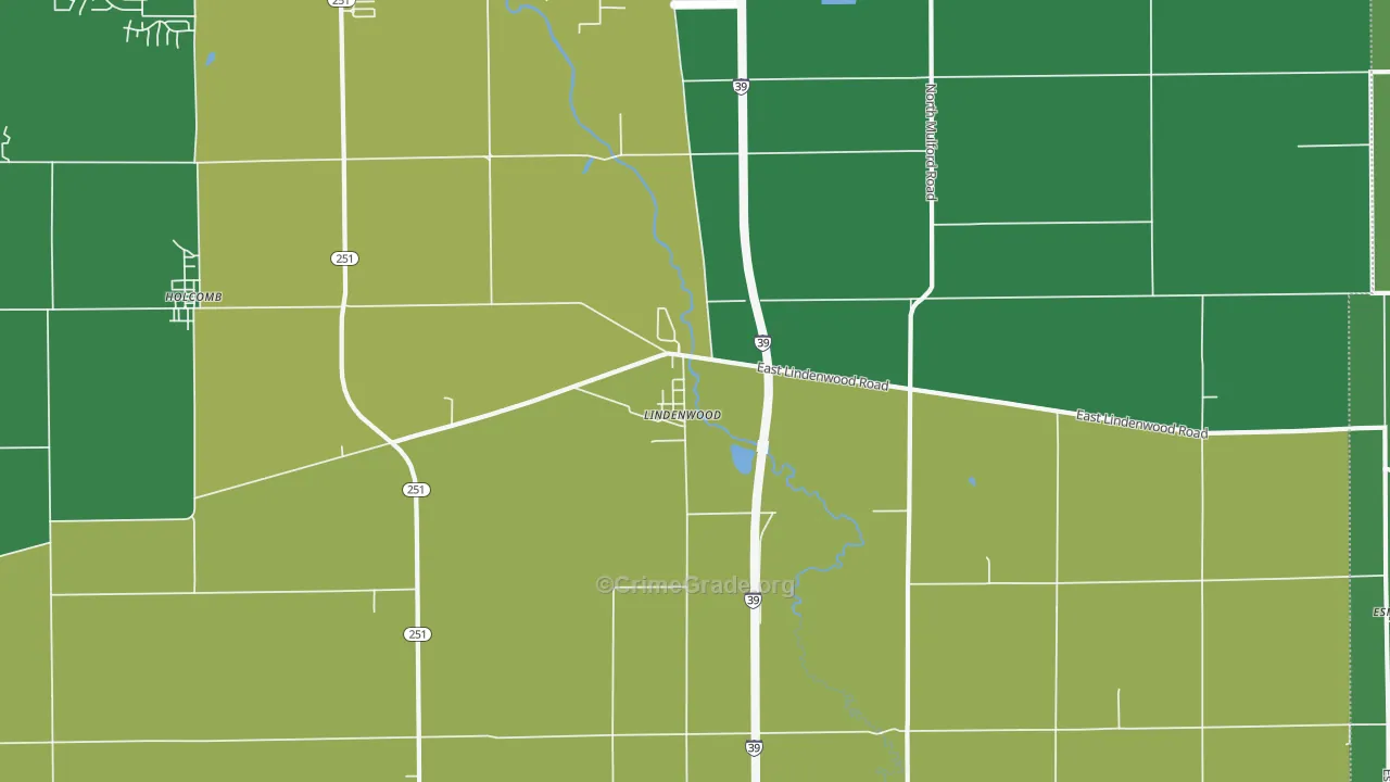 61049, IL Map of Theft Rates