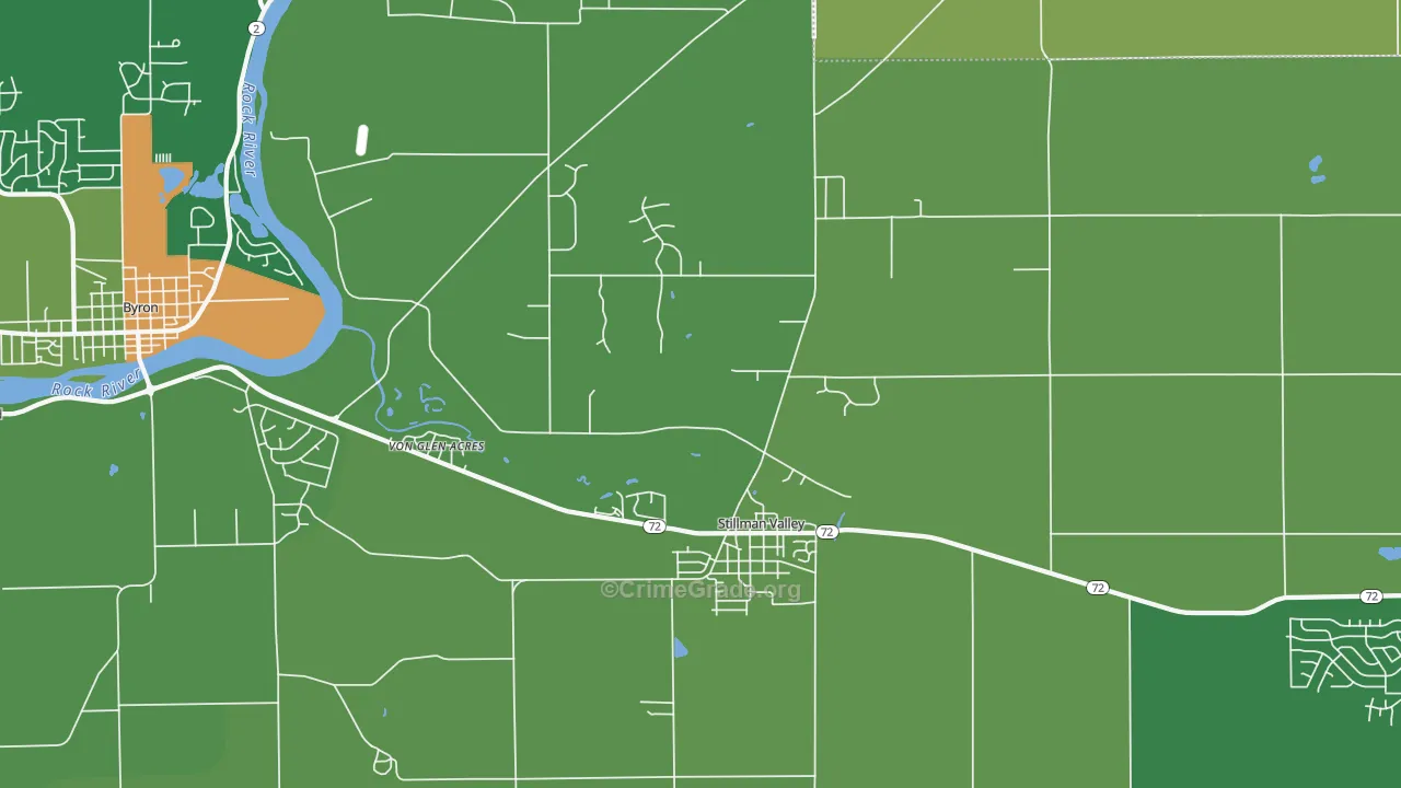 61084, IL Map of Theft Rates