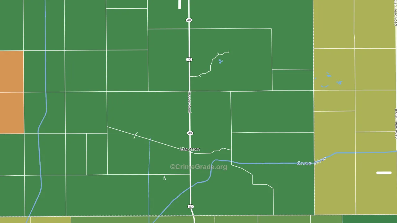 61243, IL Map of Theft Rates