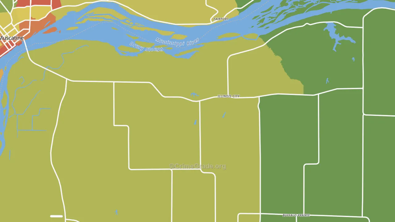 61259, IL Map of Theft Rates