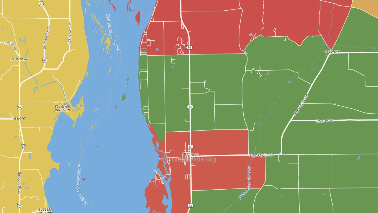 61285, IL Map of Theft Rates