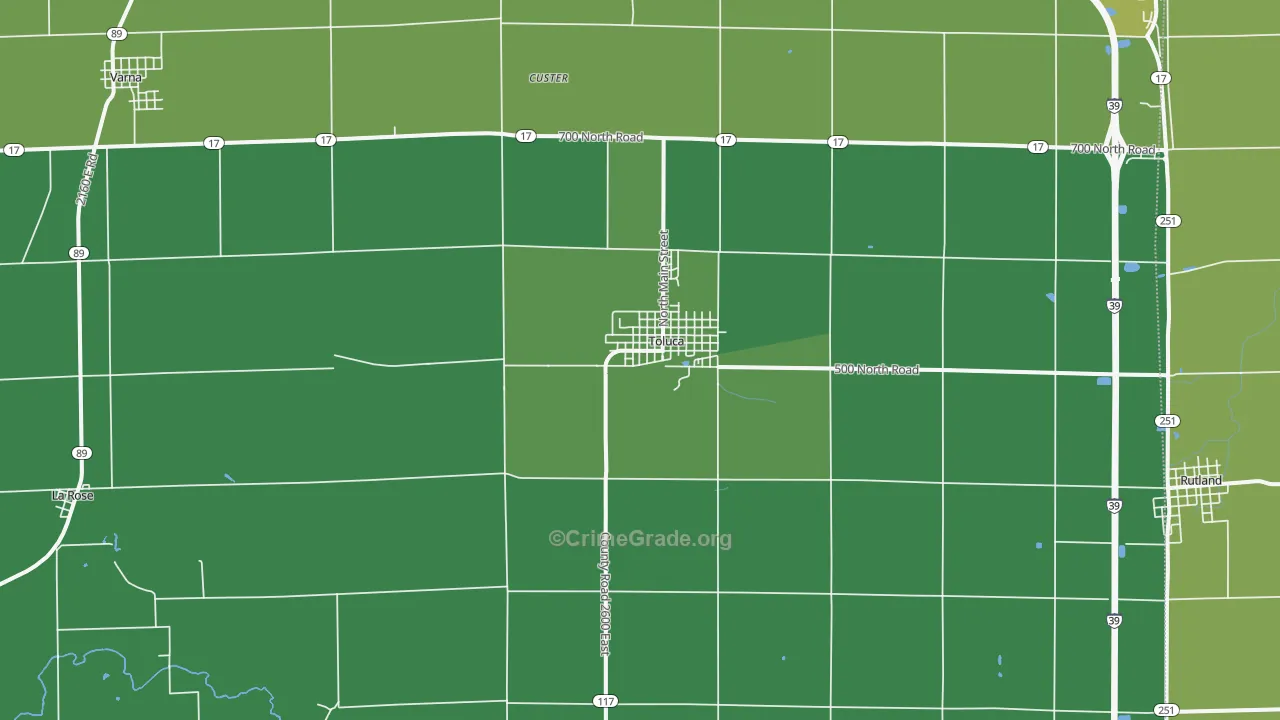 61369, IL Map of Theft Rates