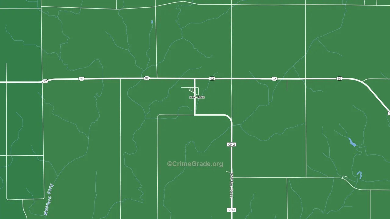 61374, IL Map of Theft Rates