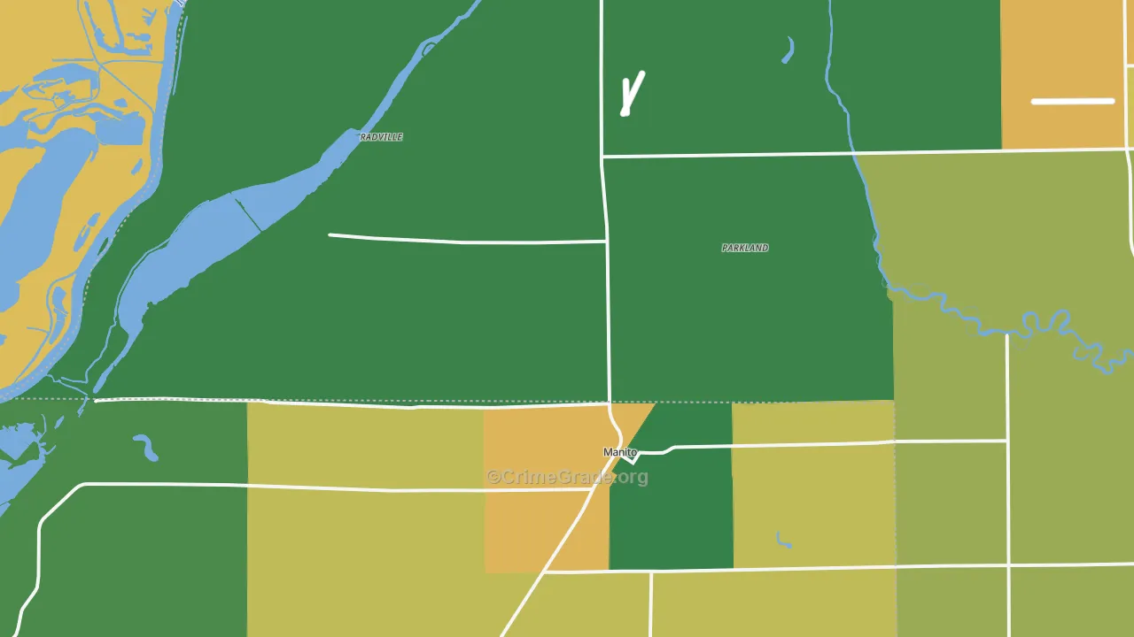 61546, IL Map of Theft Rates