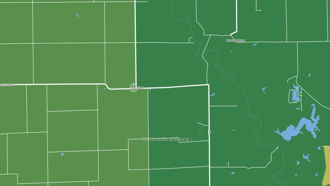 61831, IL Map of Theft Rates