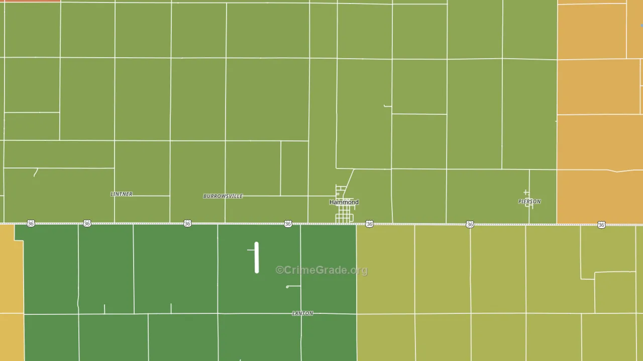 61929, IL Map of Theft Rates