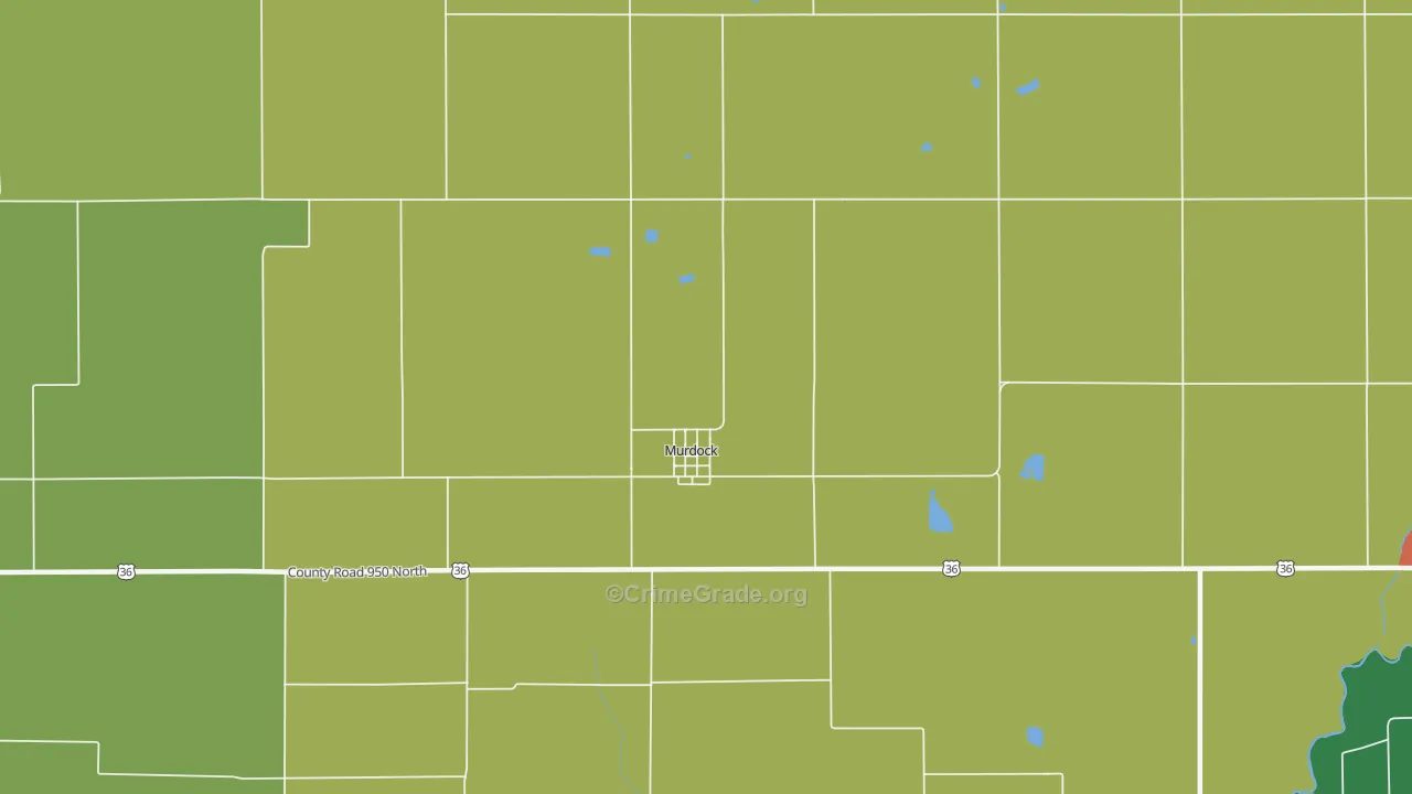 61941, IL Map of Theft Rates