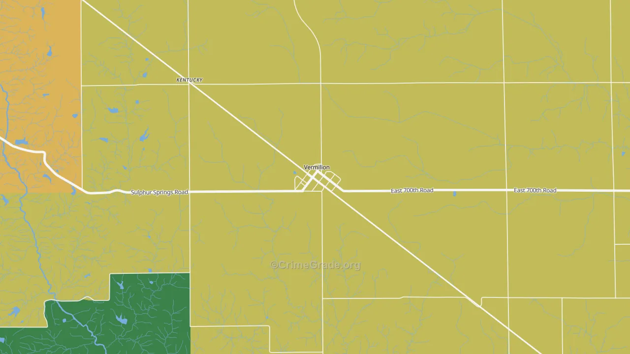61955, IL Map of Theft Rates