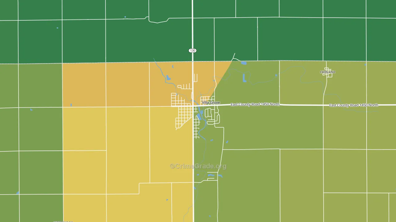 61956, IL Map of Theft Rates