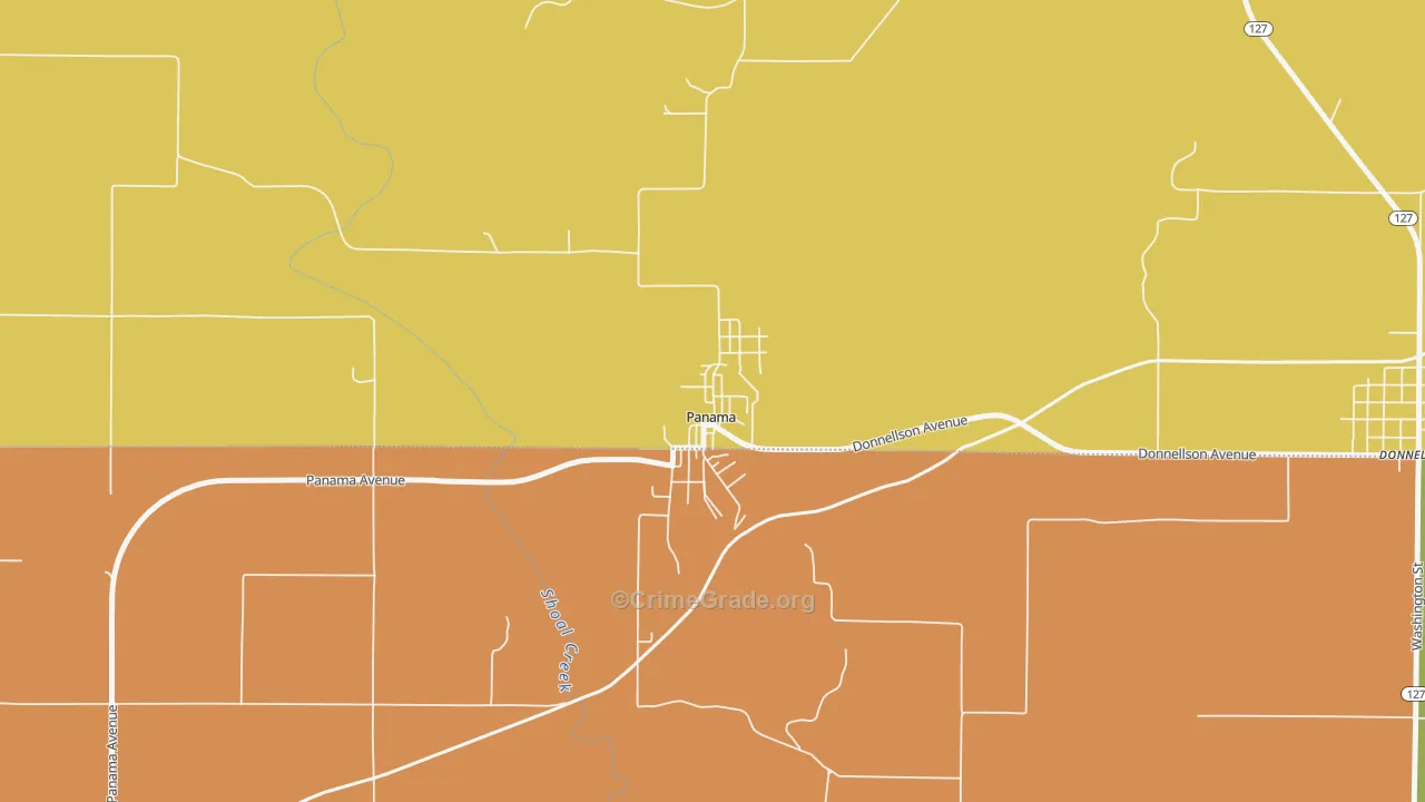 62077, IL Map of Theft Rates