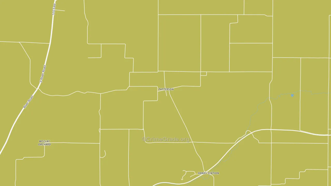 62078, IL Map of Theft Rates