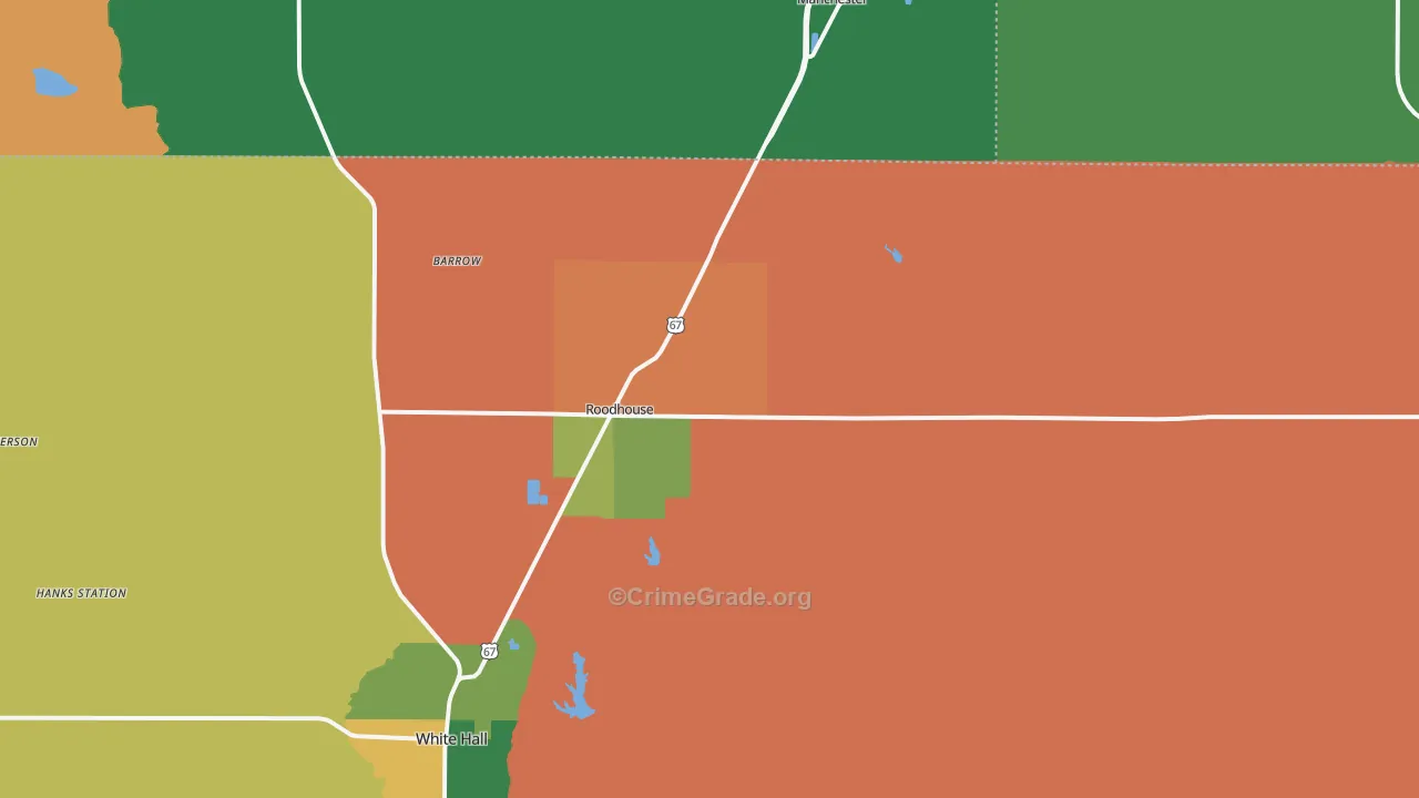 62082, IL Map of Theft Rates