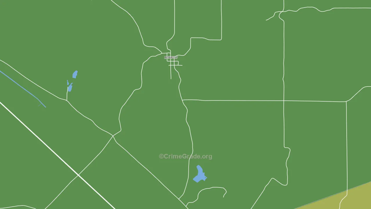 62279, IL Map of Theft Rates