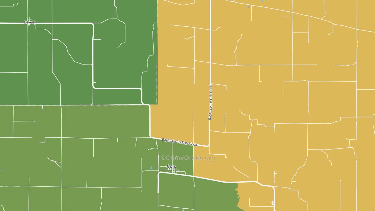 62314, IL Map of Theft Rates