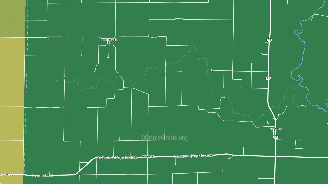 62344, IL Map of Theft Rates
