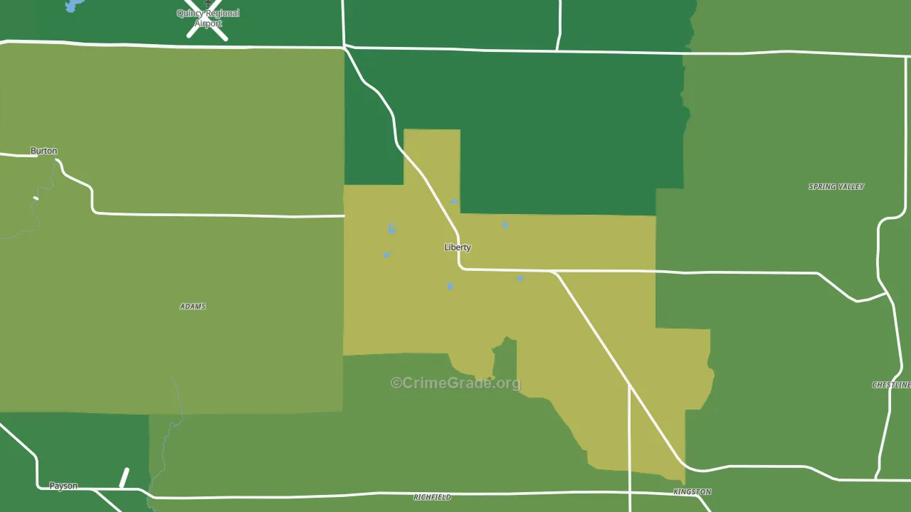 62347, IL Map of Theft Rates