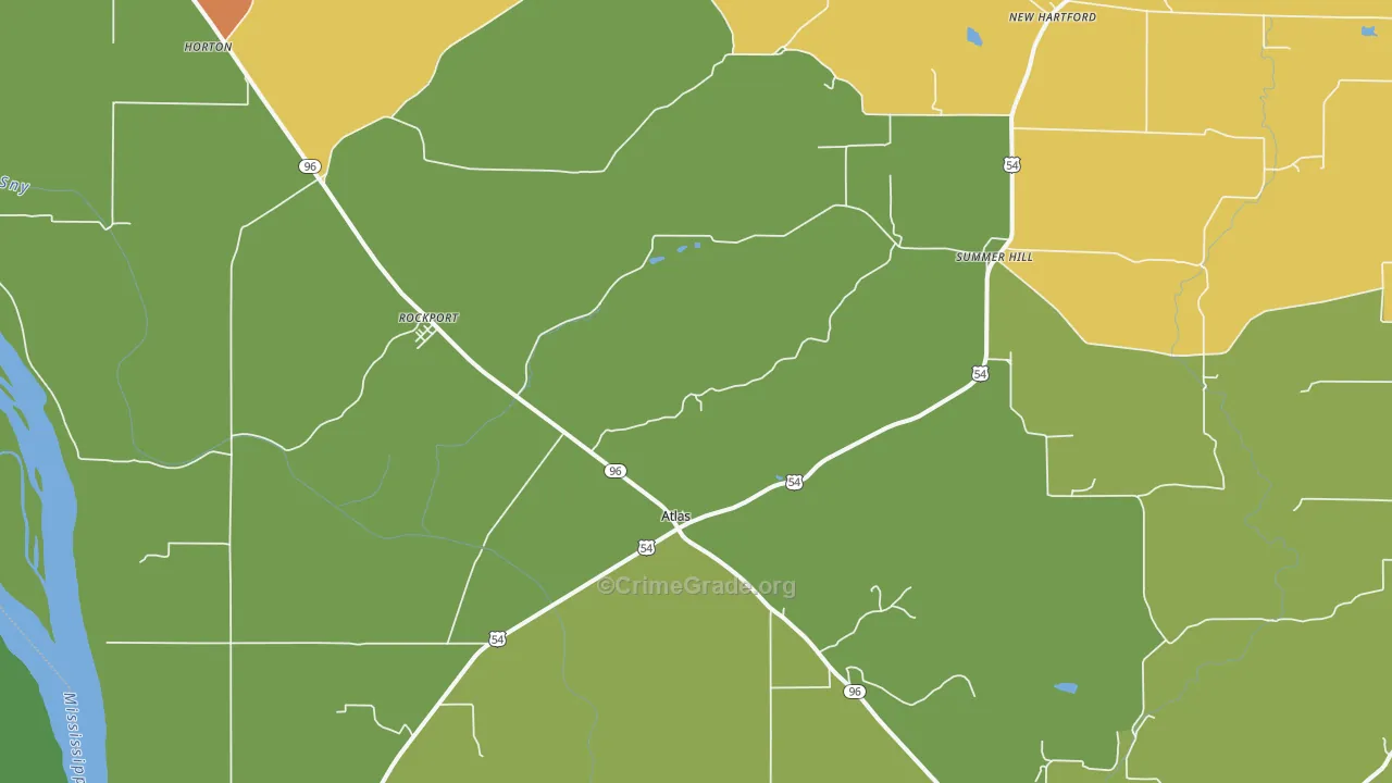 62370, IL Map of Theft Rates