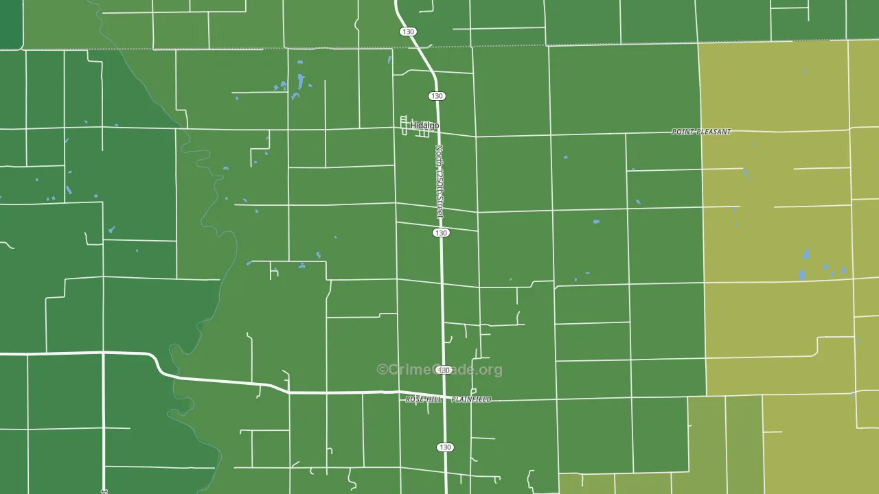 62432, IL Map of Theft Rates