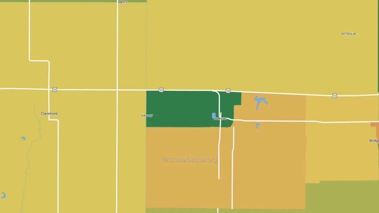 62466, IL Map of Theft Rates