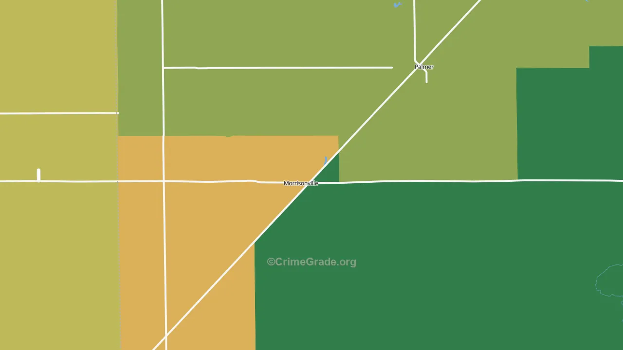 62546, IL Map of Theft Rates